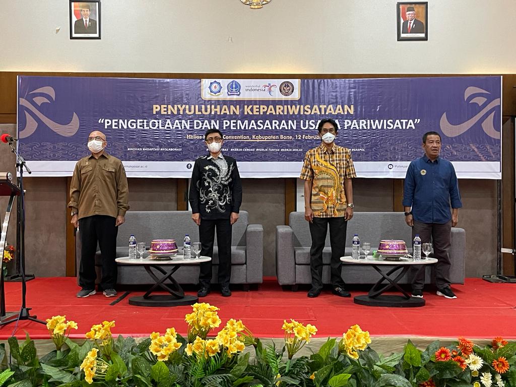 Poltekpar Makassar melaksanakan Penyuluhan Kepariwisataan di Kabupaten Bone