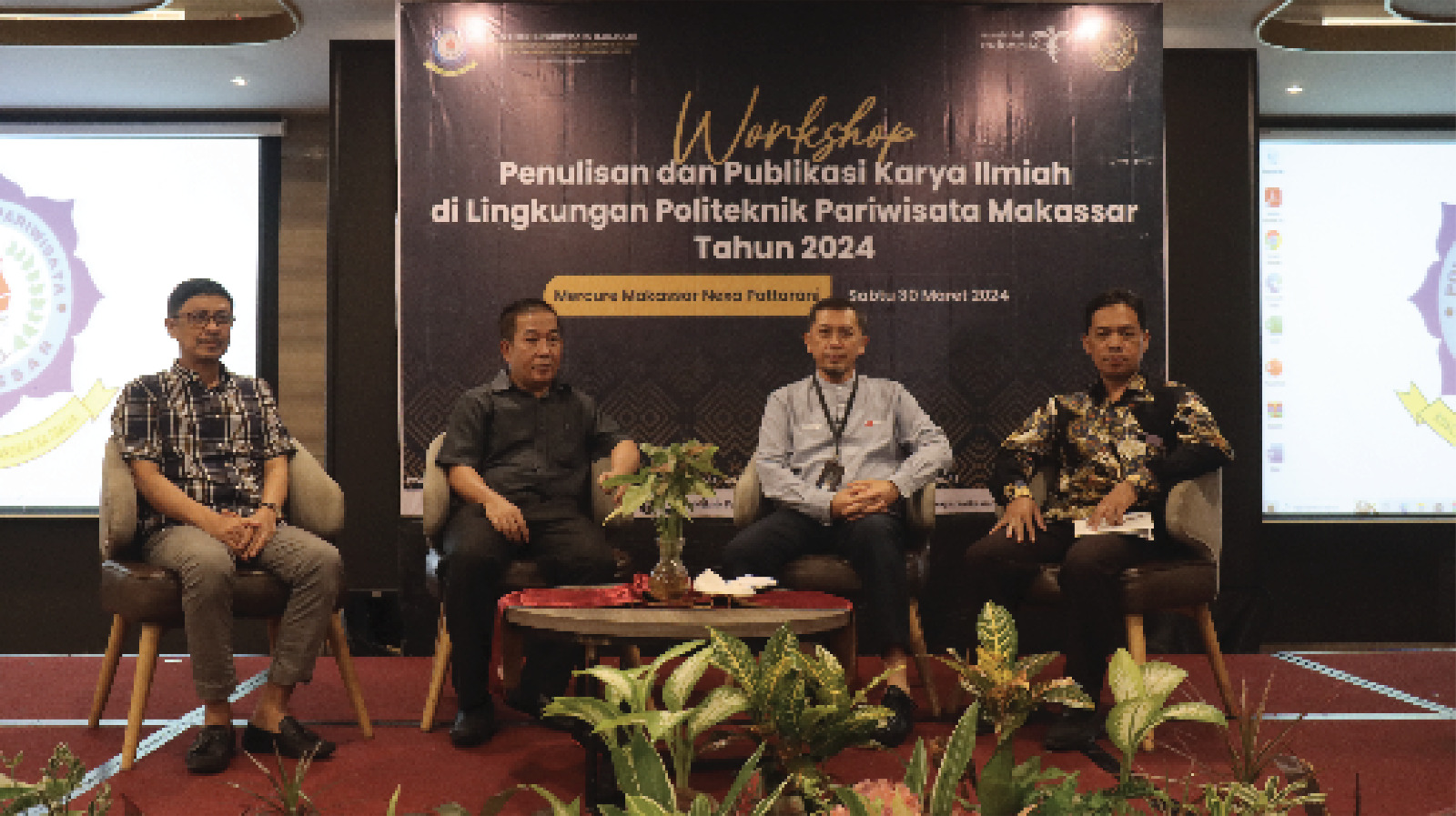 Poltekpar Makassar Melaksanakan Workshop Penulisan dan Publikasi Karya Ilmiah